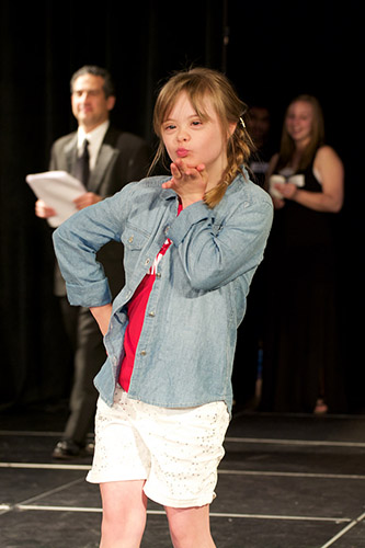 Fashion show model