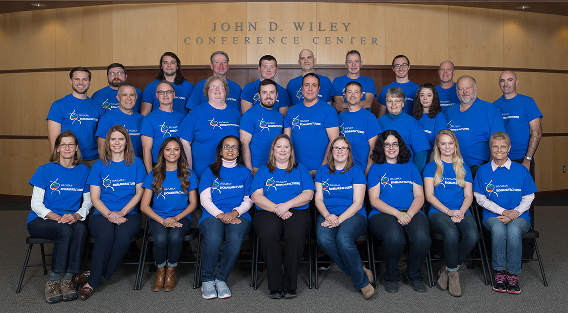 Waisman Biomanufacturing Team