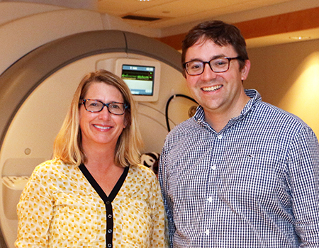 Doug Dean and Julie Poehlmann-Tynan