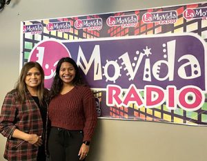 Lupita and Charlene at La Movida