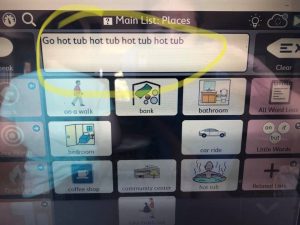 Tobii Dynavox - Eva's augmentative communication device