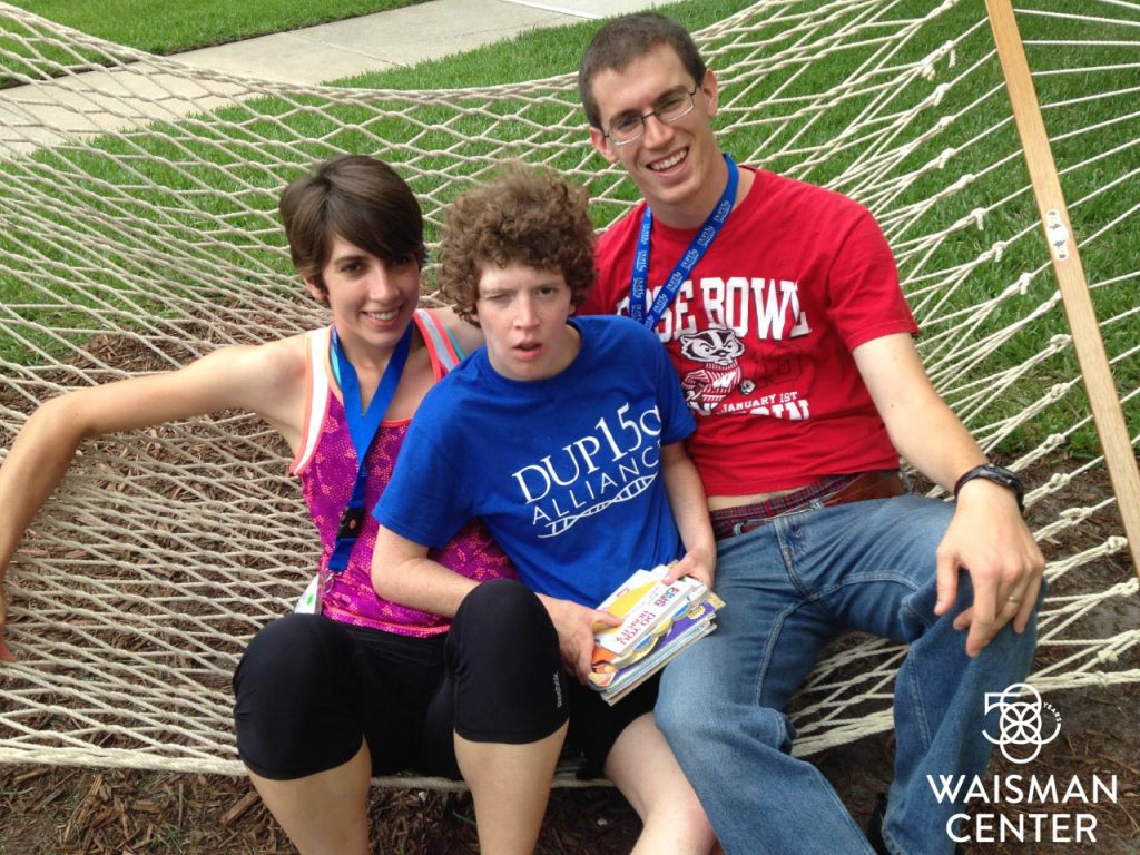 Rachel w her sister (Lydia) and brother (Chas)