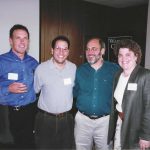 From left to right are Paul White, Josh Lapin, Don Anderson, Susan Heighway