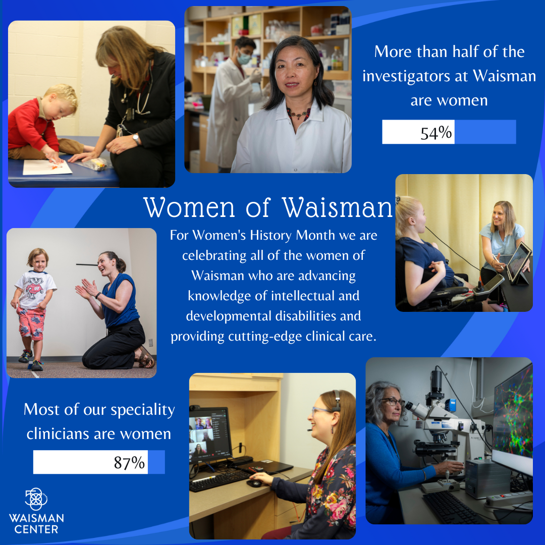 Women’s History Month: Celebrating the women of Waisman | Infographic