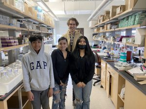 Lab visitors