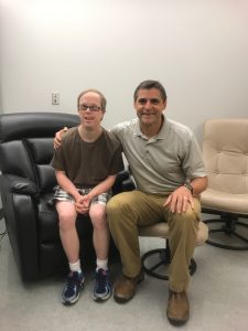 Brad Christian plus study participant