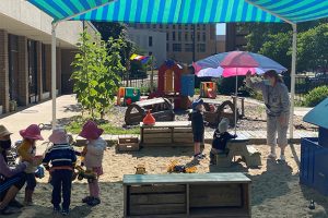 A WECP outdoor classroom