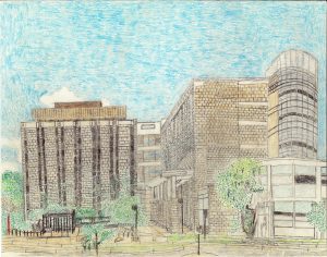 "The Waisman Center" by Madison artist and Waisman employee Christopher Lang