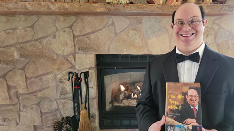 David Egan is the co-author of "More Alike Than Different: My Life With Down Syndrome."Courtesy of the Egan family