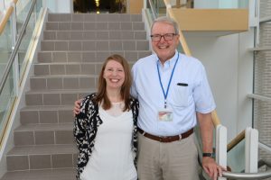Bill MacLean with Leann DaWalt