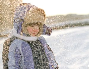 La Movida Boy in snow