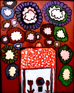 Stefan Harhaj - Birdhouse and Clouds