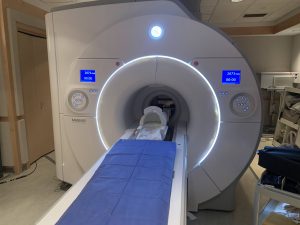 Photo of MAGNUS (MRI) with bed extended
