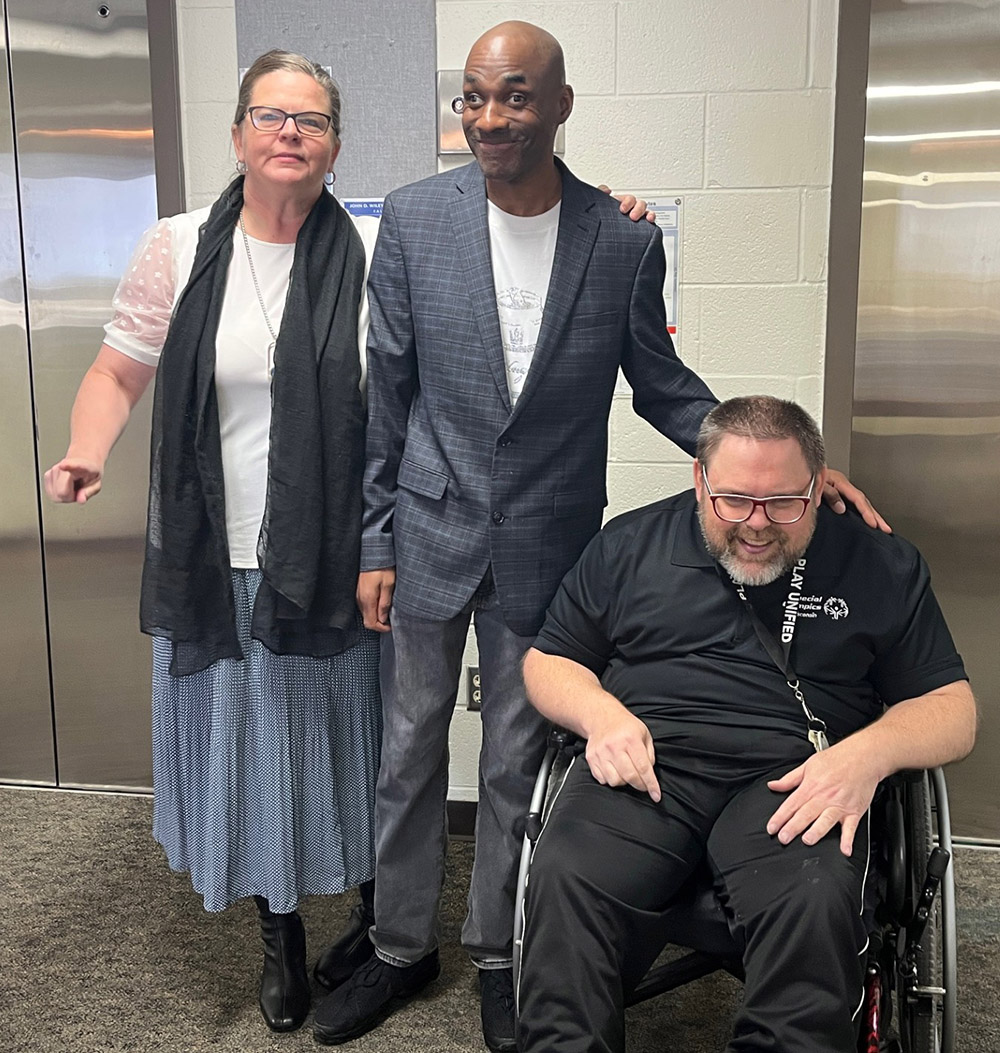 Karla Ausderau and co-researchers Marquis Garner and Edward Kastern