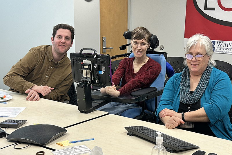 Wisconsin LEND trainees visit state legislators to share their personal stories and educate about the impact of Medicaid on Wisconsinites with disabilities