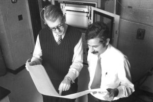 Frank Siegel and colleague