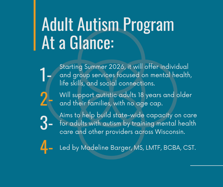 Waisman Center to pilot Adult Autism Program this summer