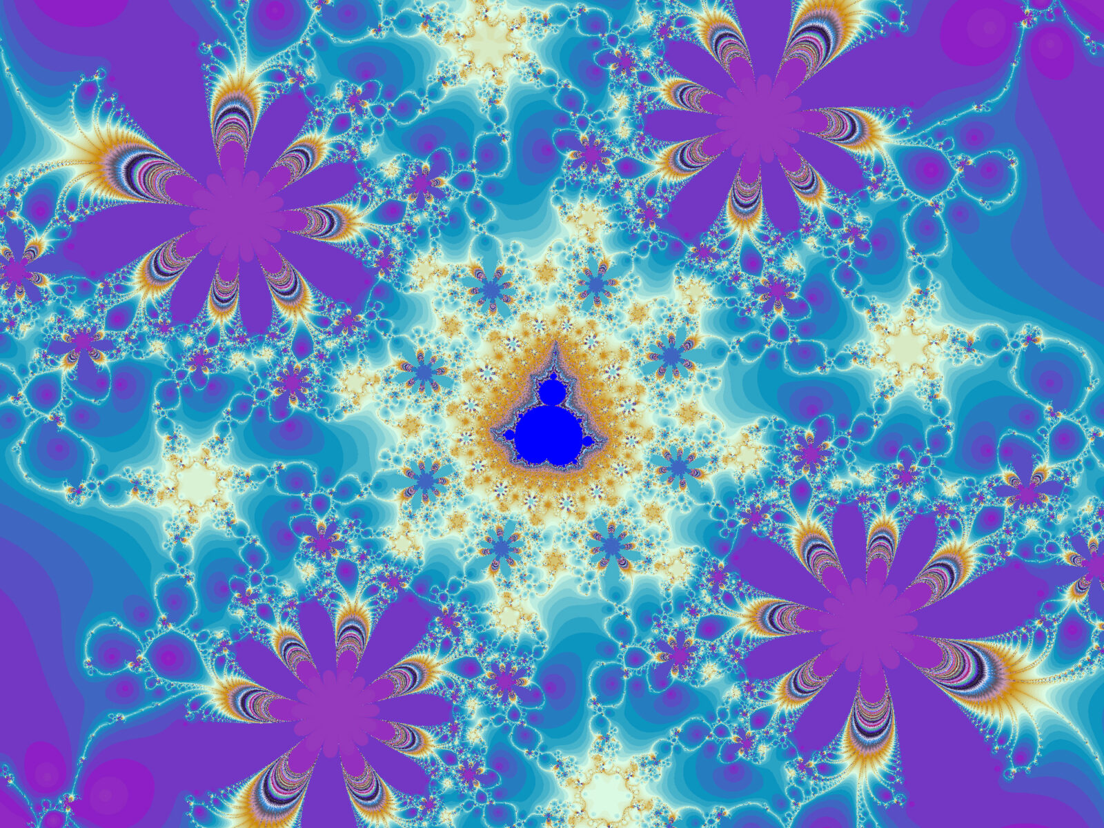 ASspen Snow by Matt Ward. Fractal art image